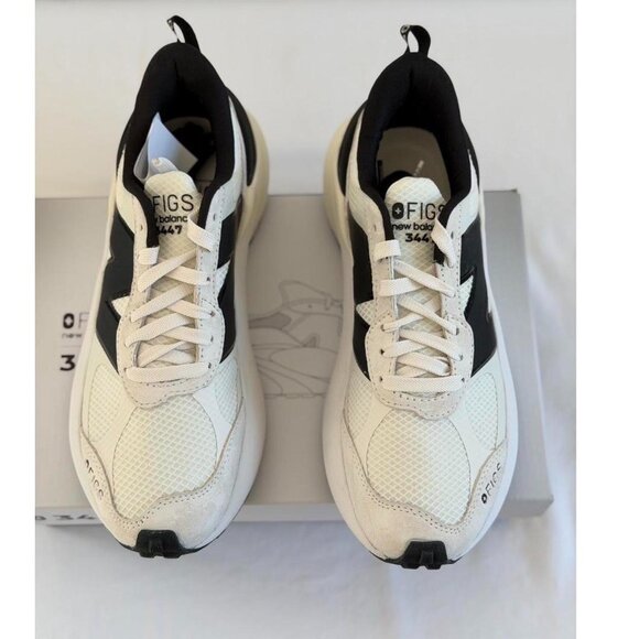Figs New Balance 3447 in Cream, Size 7.5 - Picture 8 of 12